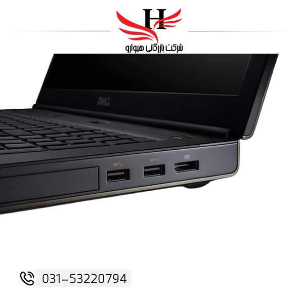 DELL PRECISION M6600 Core i7 2820QM used laptop | لپ تاپ استوک DELL PRECISION M6600 مدل Core i7 نسل 2 رم 8GB هارد 120SSD صفحه نمایش 17 اینچ